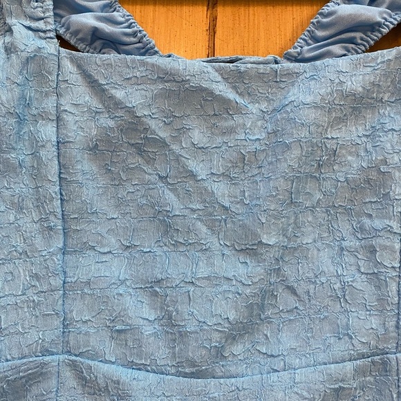 ASTR the Label Womens Blue Maxi Square Chest Tie Open Back New Sleeveless xl - Picture 9 of 15